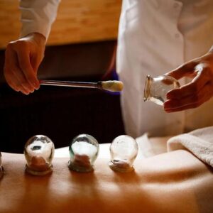 In-home body massage cupping da nang with herbal therapy to relieve muscle tension, improve blood circulation, reduce fatigue, and support detox for full body recovery.