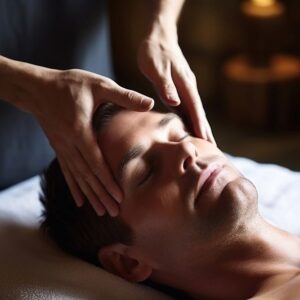 In-home lingam massage da nang providing deep relaxation, stress reduction, and personal wellness care.