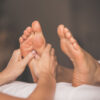 Foot massage in home da nang service helping relieve foot pain, reduce stress, improve blood circulation, and provide deep relaxation after a long day.